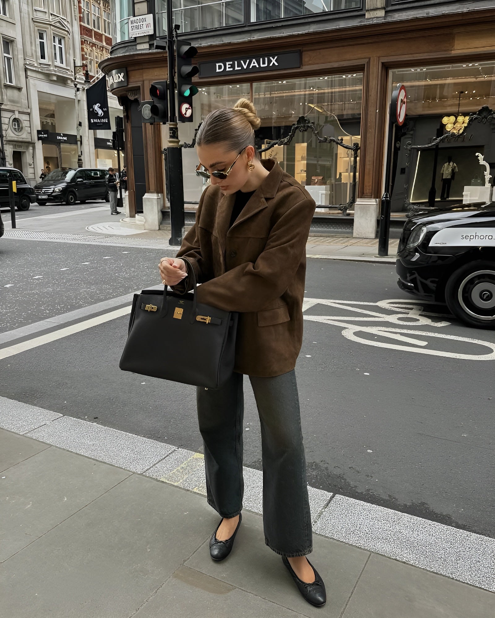 Doreen | Luxuriöser und Weiche Textur Wildleder Blazer