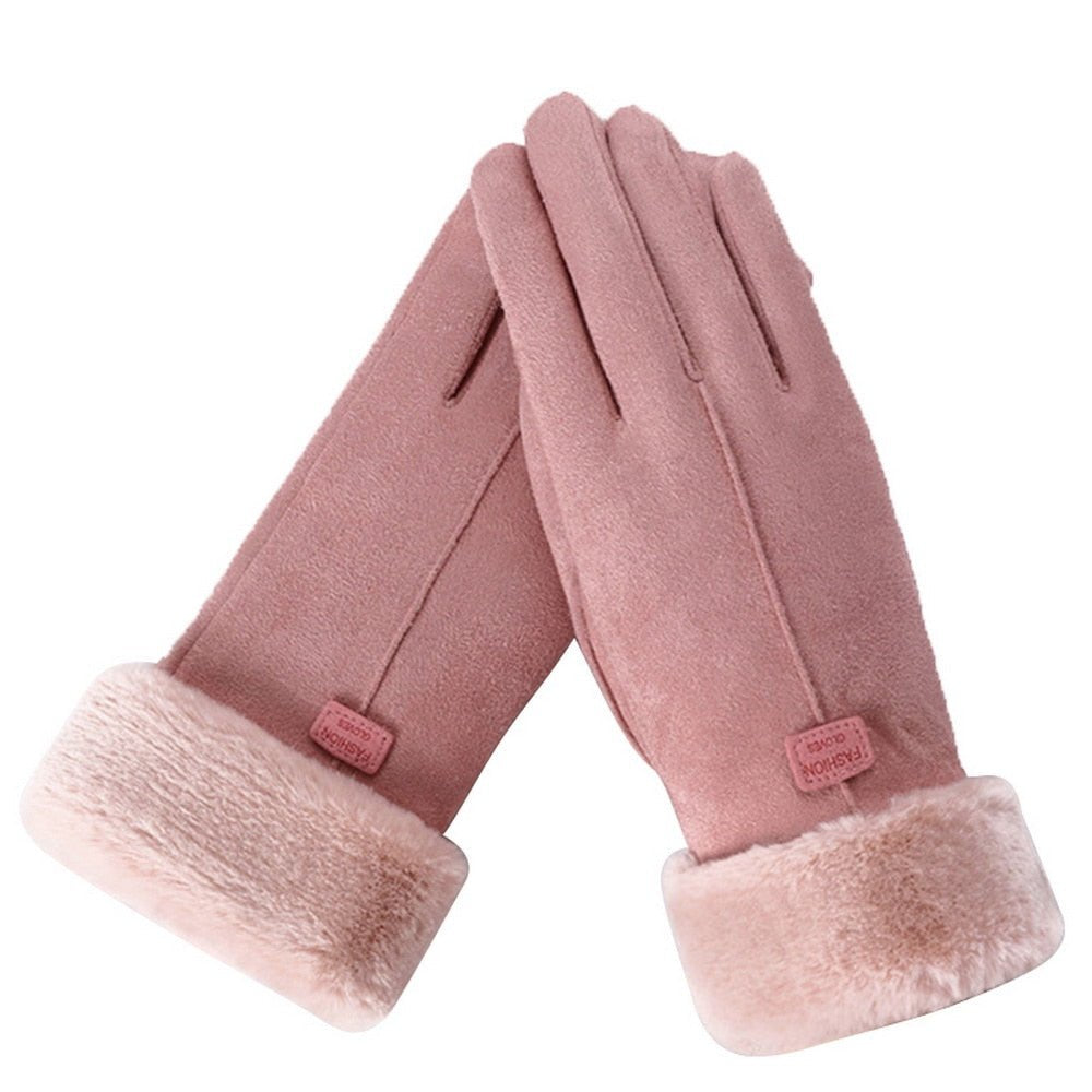 Drune | Fleece Gloves – Stylish Winter Accessory for Women