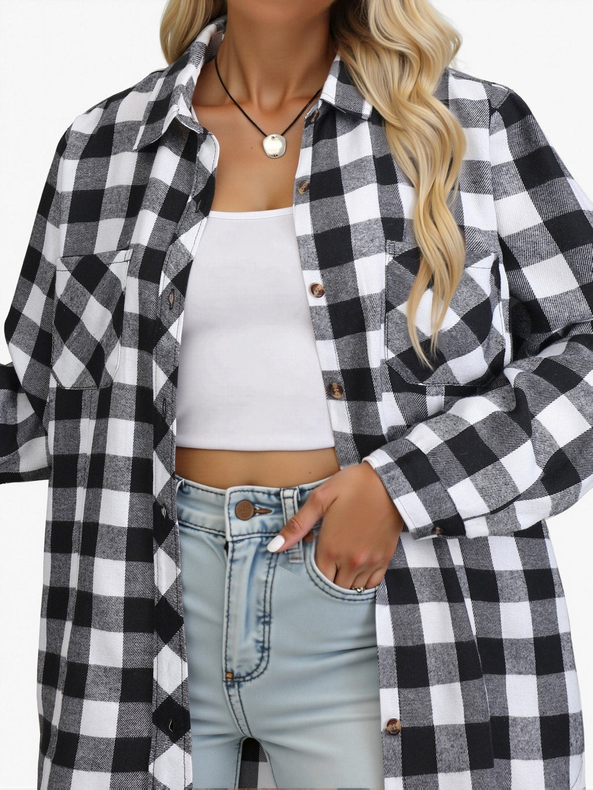 Everly | Buffalo Check Shirt – Cozy and Timeless Style for Women