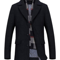 Julian | Eleganter und warmer Herren Trenchcoat