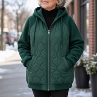 Livia |  Wärme und bequeme Damen Pufferjacke mit Kapuze