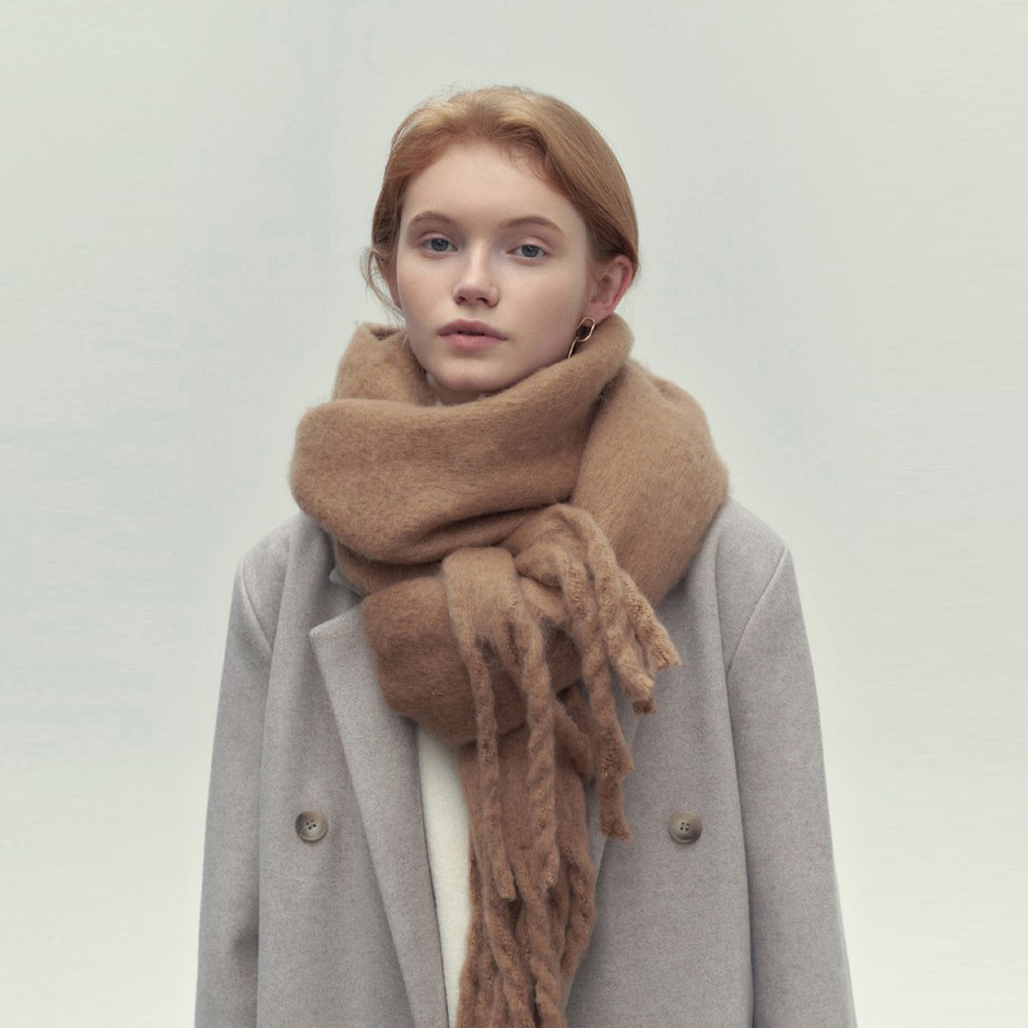 Drune | Wool Scarf – Luxurious Soft Wrap for Women