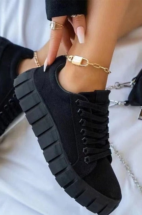 Avery | Stilvolle und stützende orthopädische Plateau Sneaker