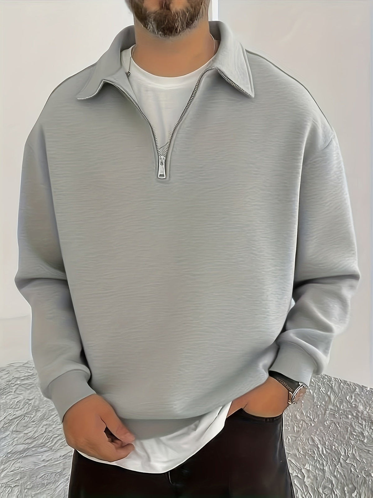 Nexus | Half-Zip Sweatshirt – Cozy Style for Everyday Wear