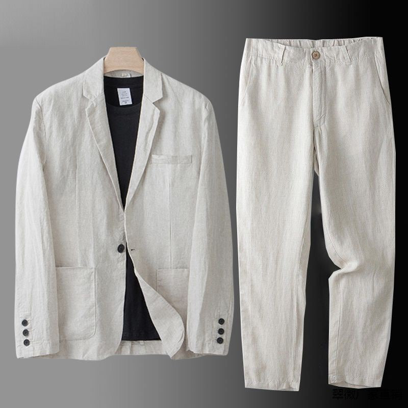 Maximilian | Leichter und eleganter Herren Leinen Blazer