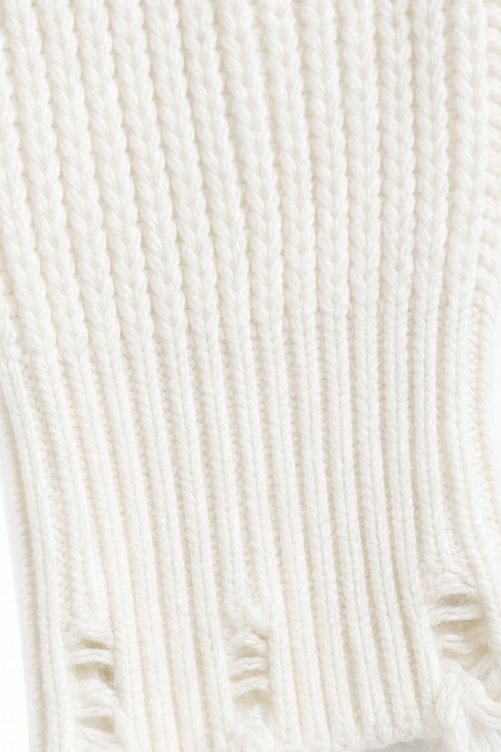 Wrenfield | Oversized Sweater Dress met Ladder Rips