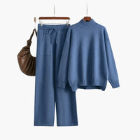 Lisa | Kuscheliges und elegantes Rollkragen-Pullover-Set