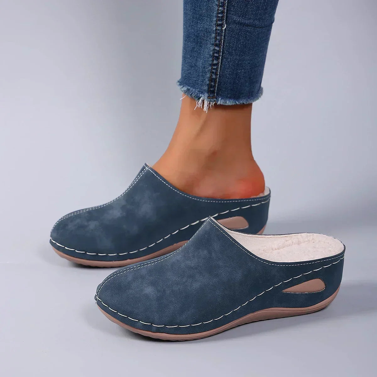Rosie | Orthopädische Hausschuhe – Bequeme Slip-On für Zuhause