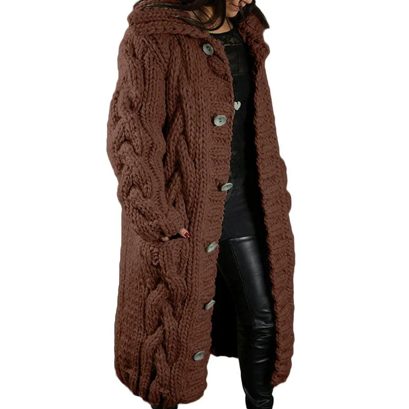 Katharina | Bequemer und Stilvoller Strick Strickjacke