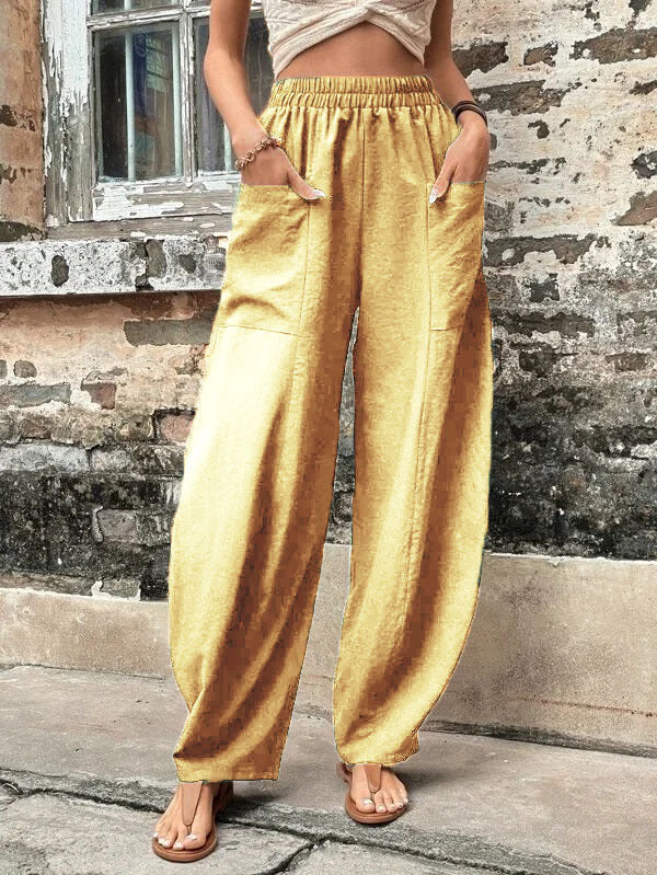 Johanna | Elegante und bequeme Weitbein Palazzohose
