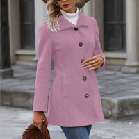 Julia | Eleganter und femininer Mid-Length Trenchcoat