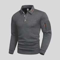 Felix | Modernes und bequemes Langarm-Poloshirt