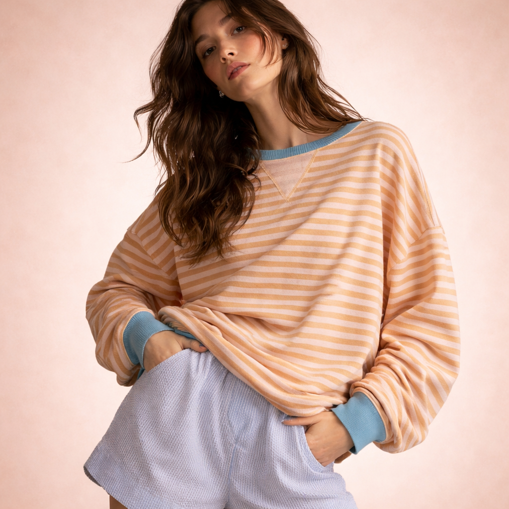 Emma | Lässiges Oversize-Sweatshirt für den Herbst