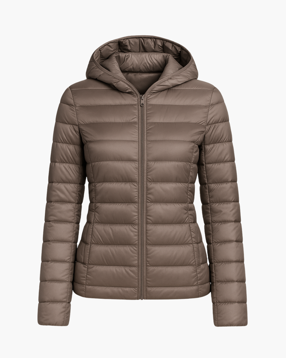 Leichte Steppjacke mit Kapuze