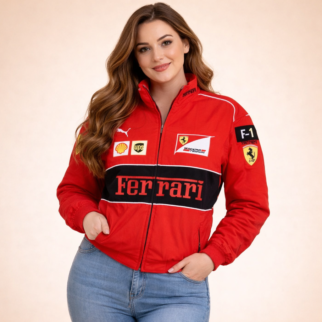Greta | Racer-Jacke Mit sportlichem Look