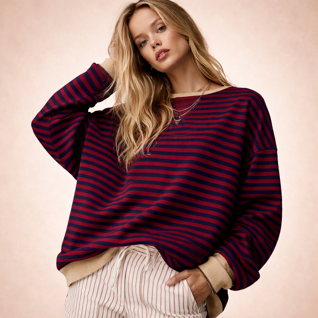 Emma | Lässiges Oversize-Sweatshirt für den Herbst