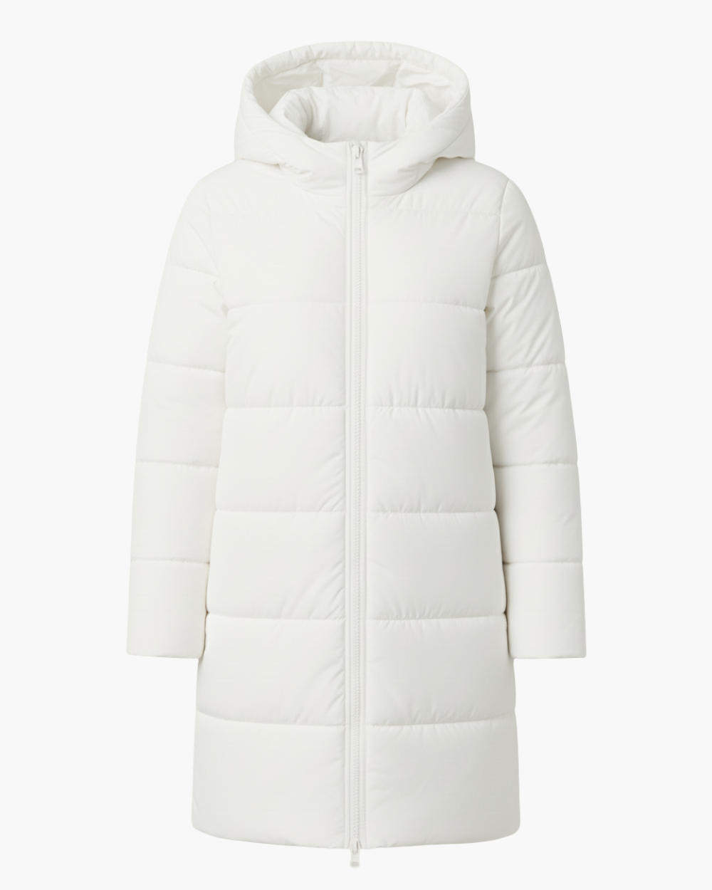 Steppmantel mit Kapuze und warmem Innenfutter