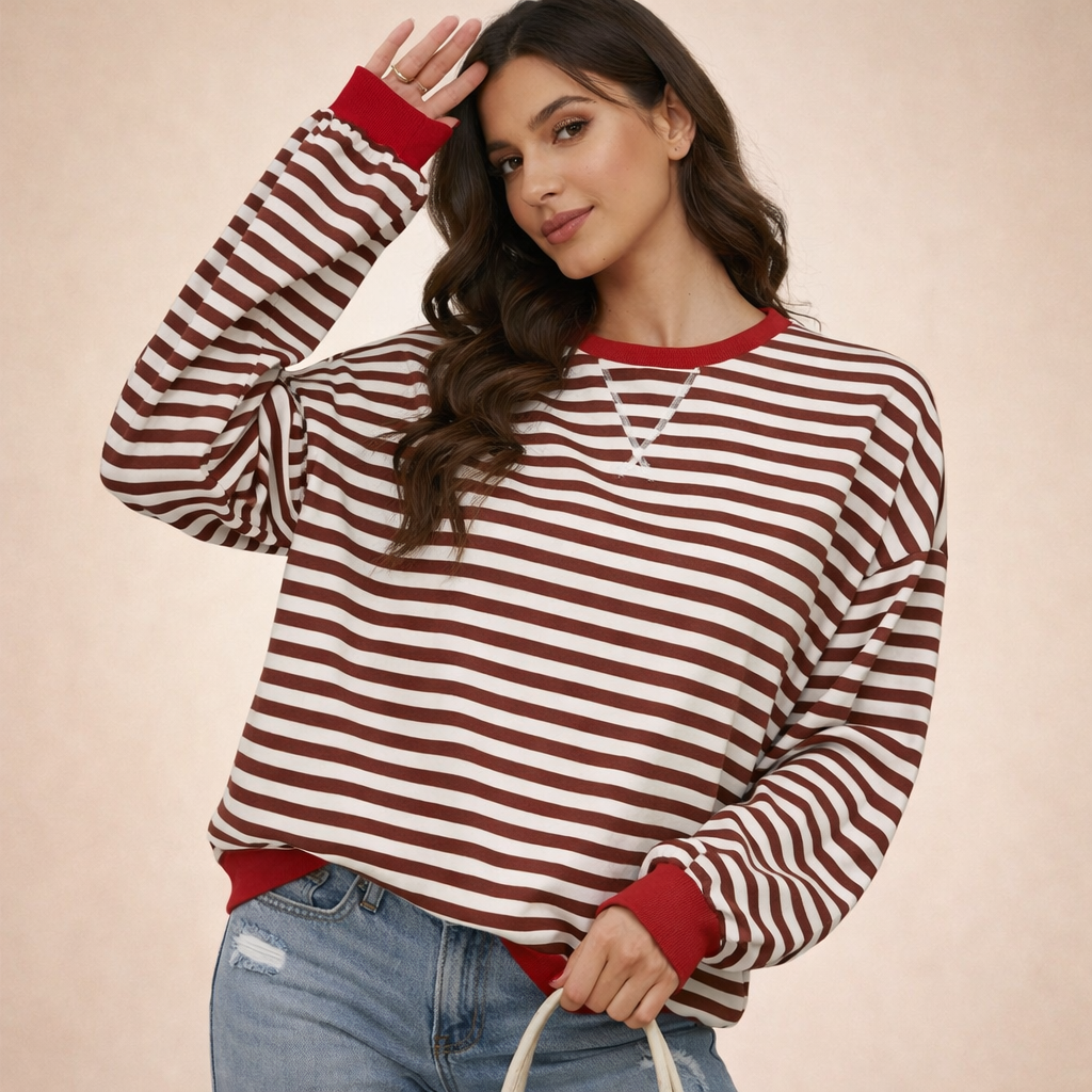 Emma | Lässiges Oversize-Sweatshirt für den Herbst