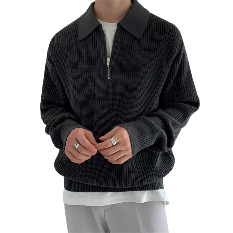 Milo | Zip Sweater – Moderner Look für Männer