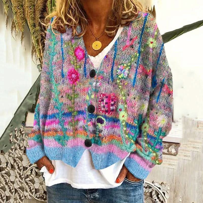 Solene | Bohemian Cardigan – Bunt und Bequem für Frauen