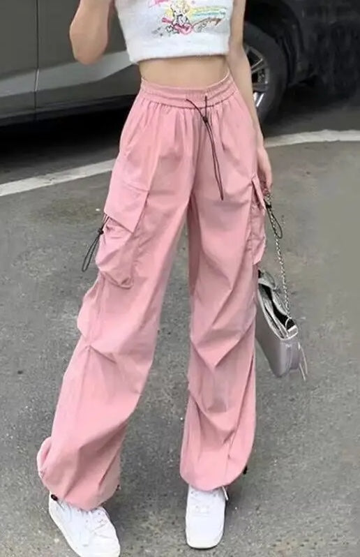 Katrin | Trendige Weitbein Cargohose für Damen