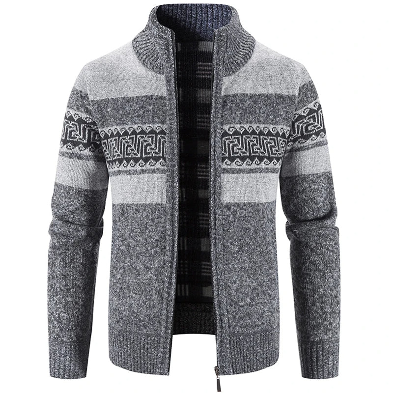 Elias | Warmer und Eleganter Herren Pullover Jacke