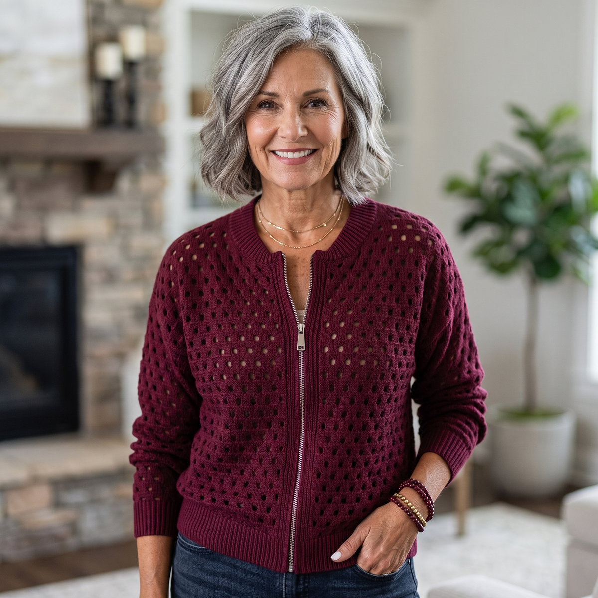 Bramblehurst | Strickjacke – Weich und Atmungsaktiv für Frauen