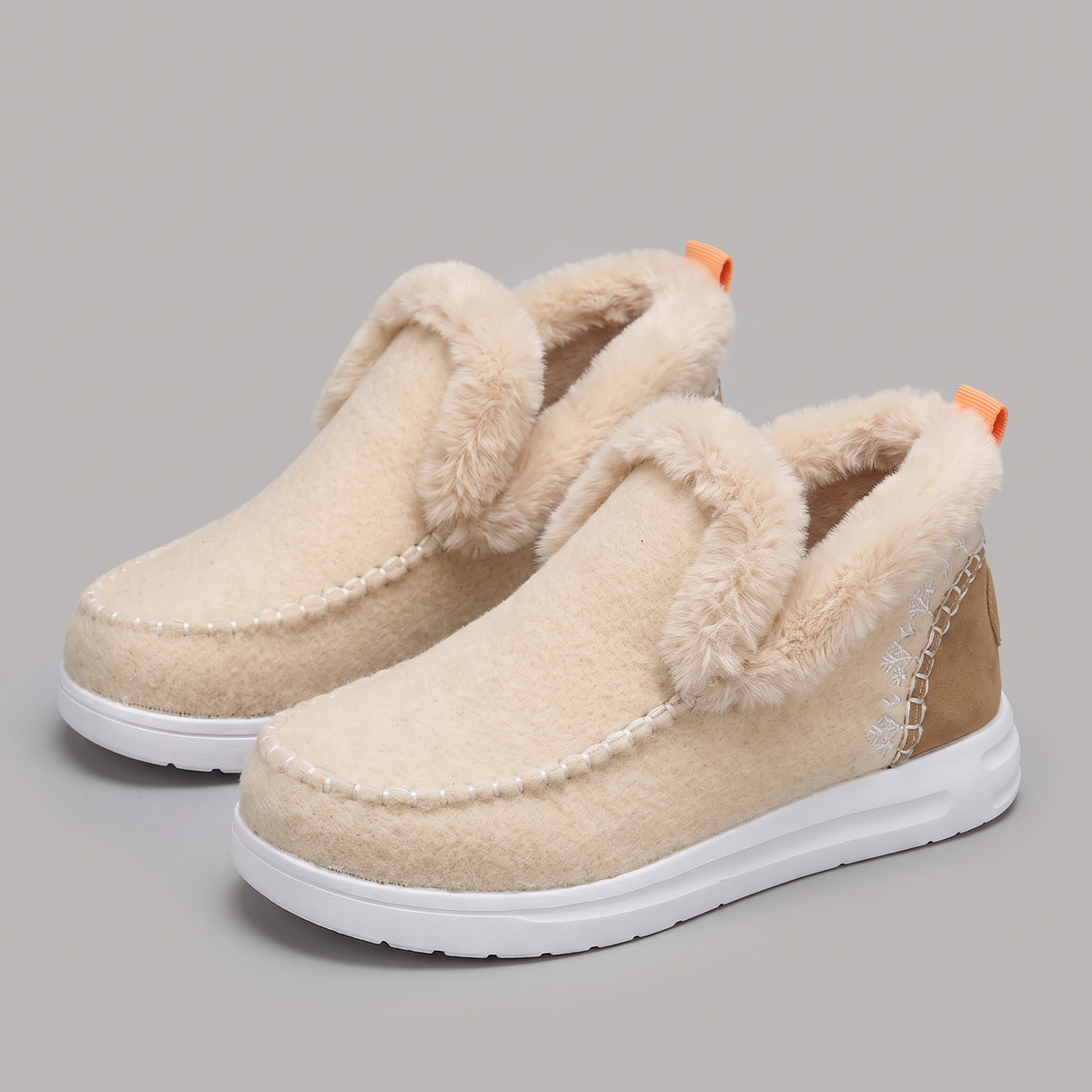 Feland | Slip-On Boots – Gemütliche Fleece-Linie für Frauen