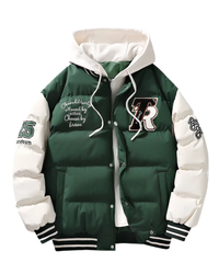 Emilian | Elegante und warme Kapuzen Pufferjacke