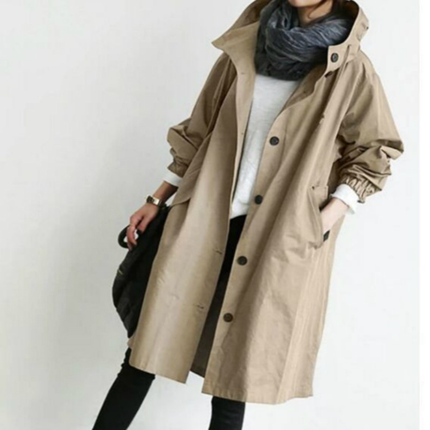 Angelika | Wasserdichter und eleganter Damen Trenchcoat