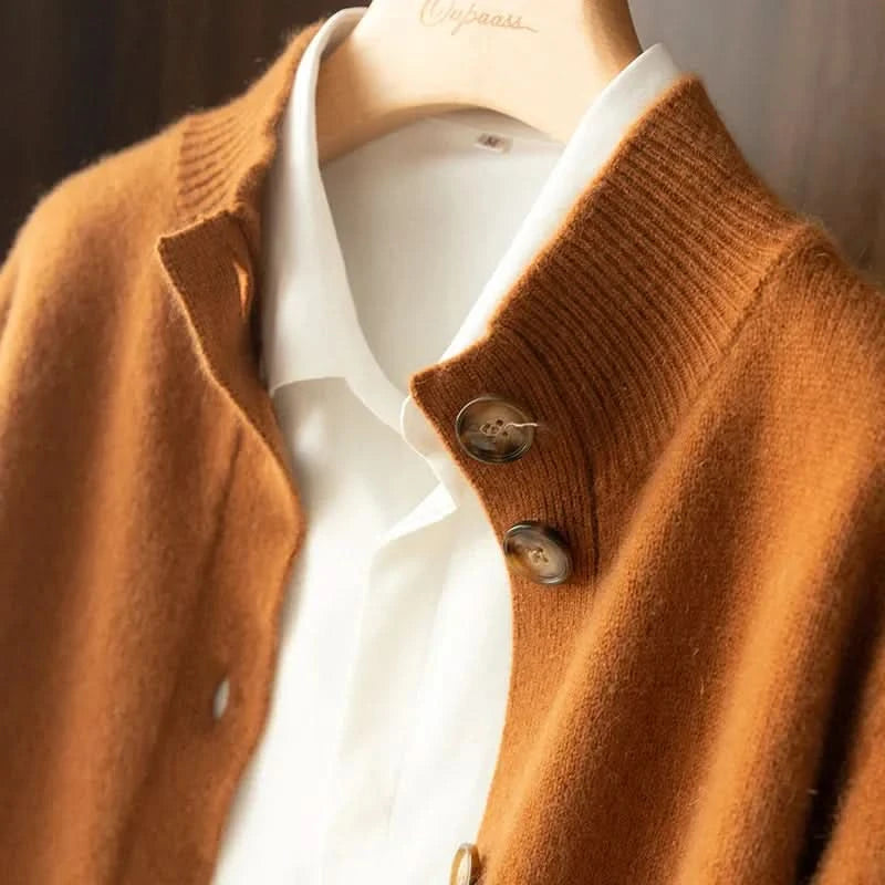 Arlina | Merino Cardigan – Elegante Layering-Option für Damen