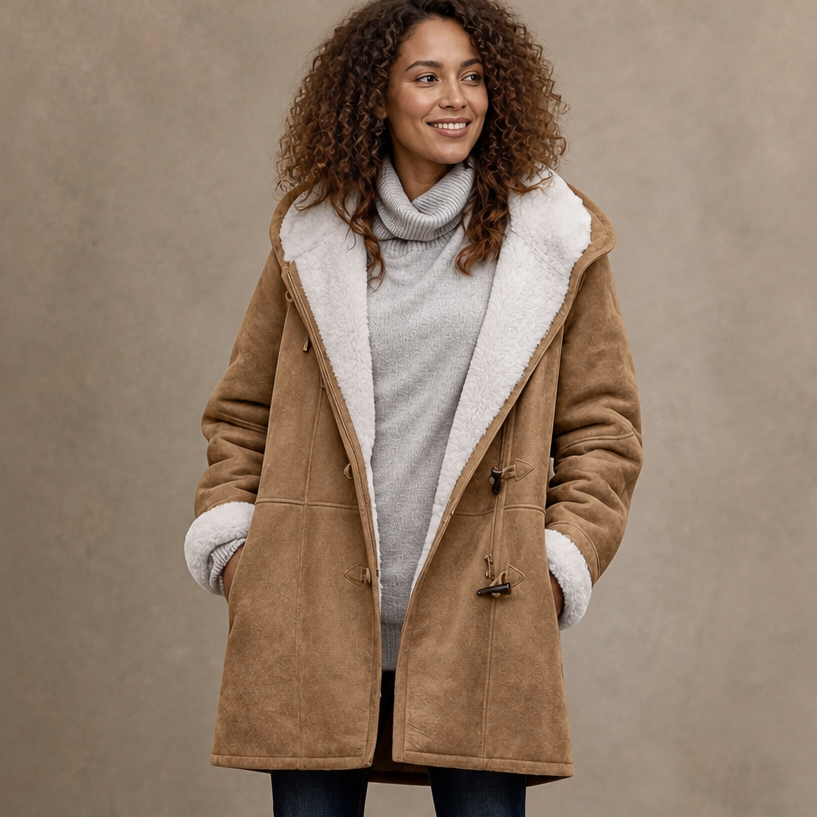 Wintlace | Duffle Coat mit Shearling-Futter – Bequem und Stilvoll