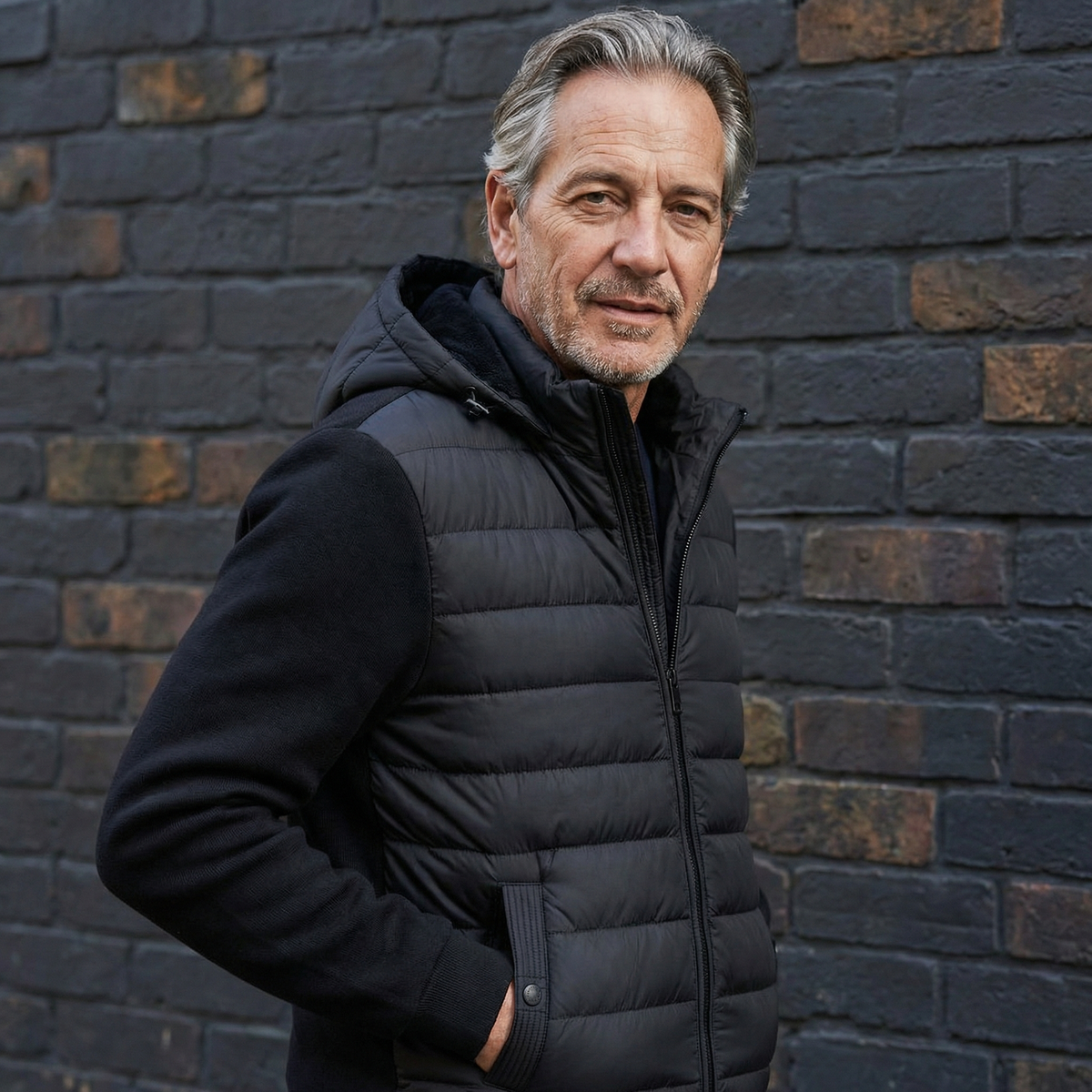 Oslen | Hybrid Jacket – Moderne Elegantie voor Mannen