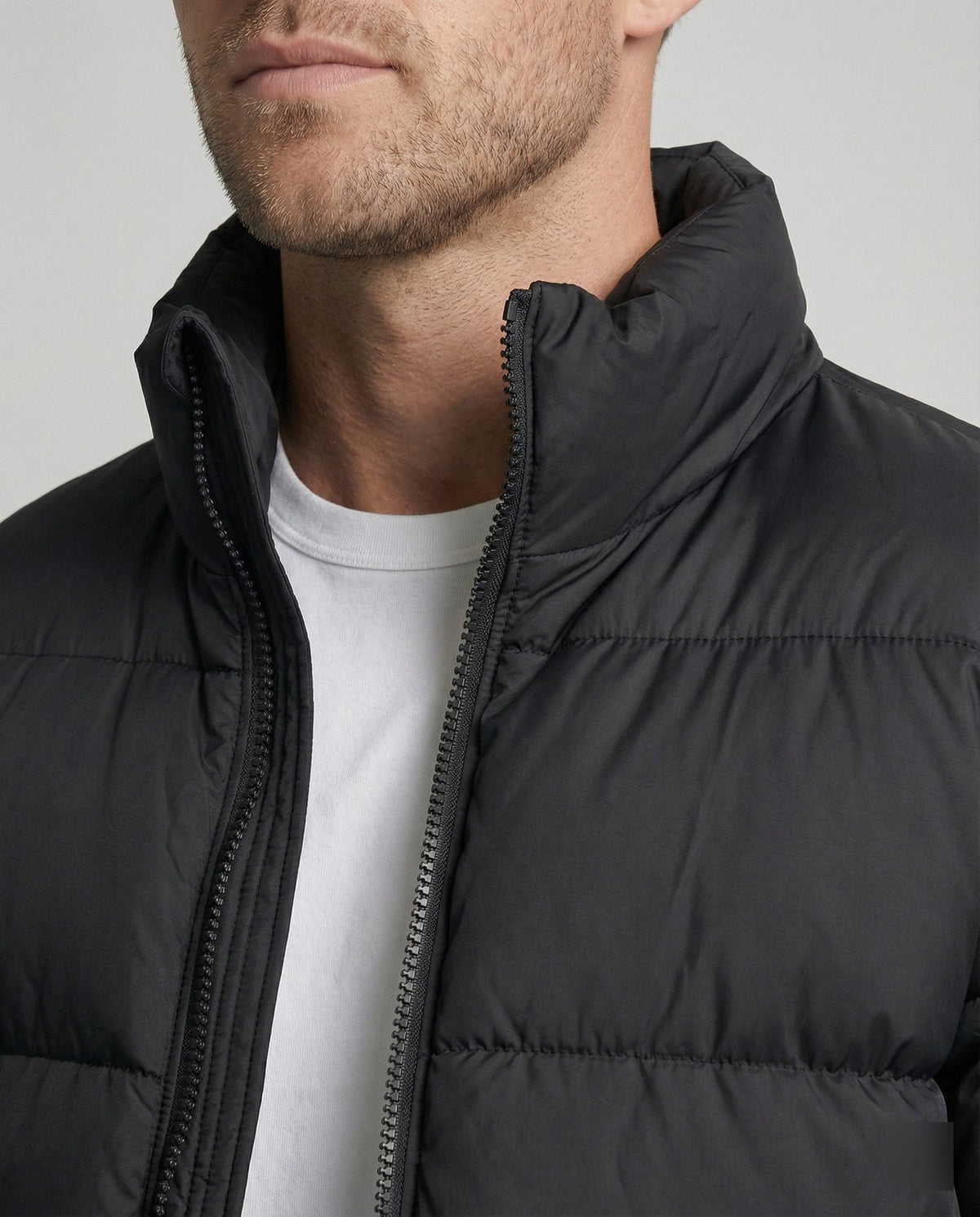 Drune | Pufferjacke für Herren – Warme Winterjacke mit Kapuze