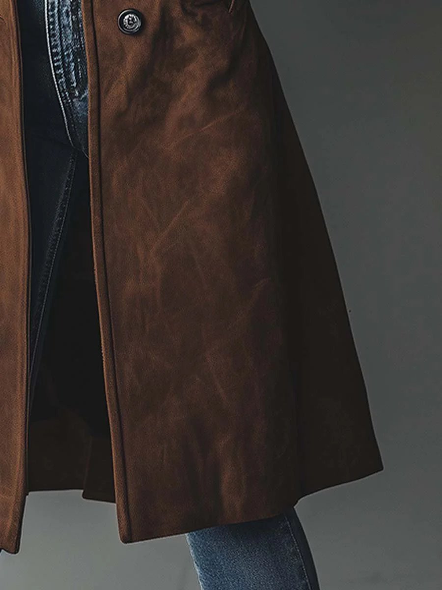 Lucia | Klassischer und langer Damen Trenchcoat