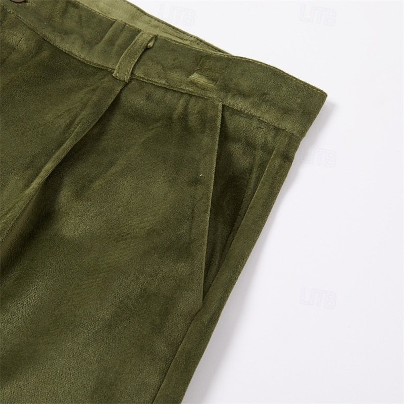 Rupert | Tailored Straight-Leg Trousers – Effortless Style for Men