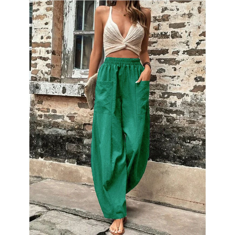 Johanna | Elegante und bequeme Weitbein Palazzohose