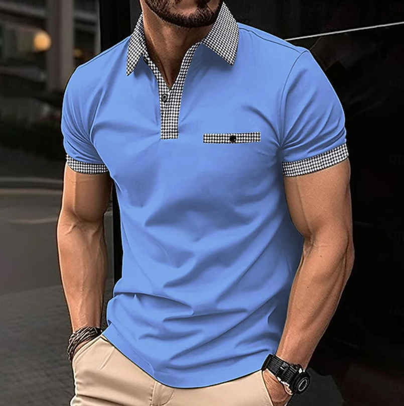 Easton | Polo Shirt – Klassisches Karomuster für Männer