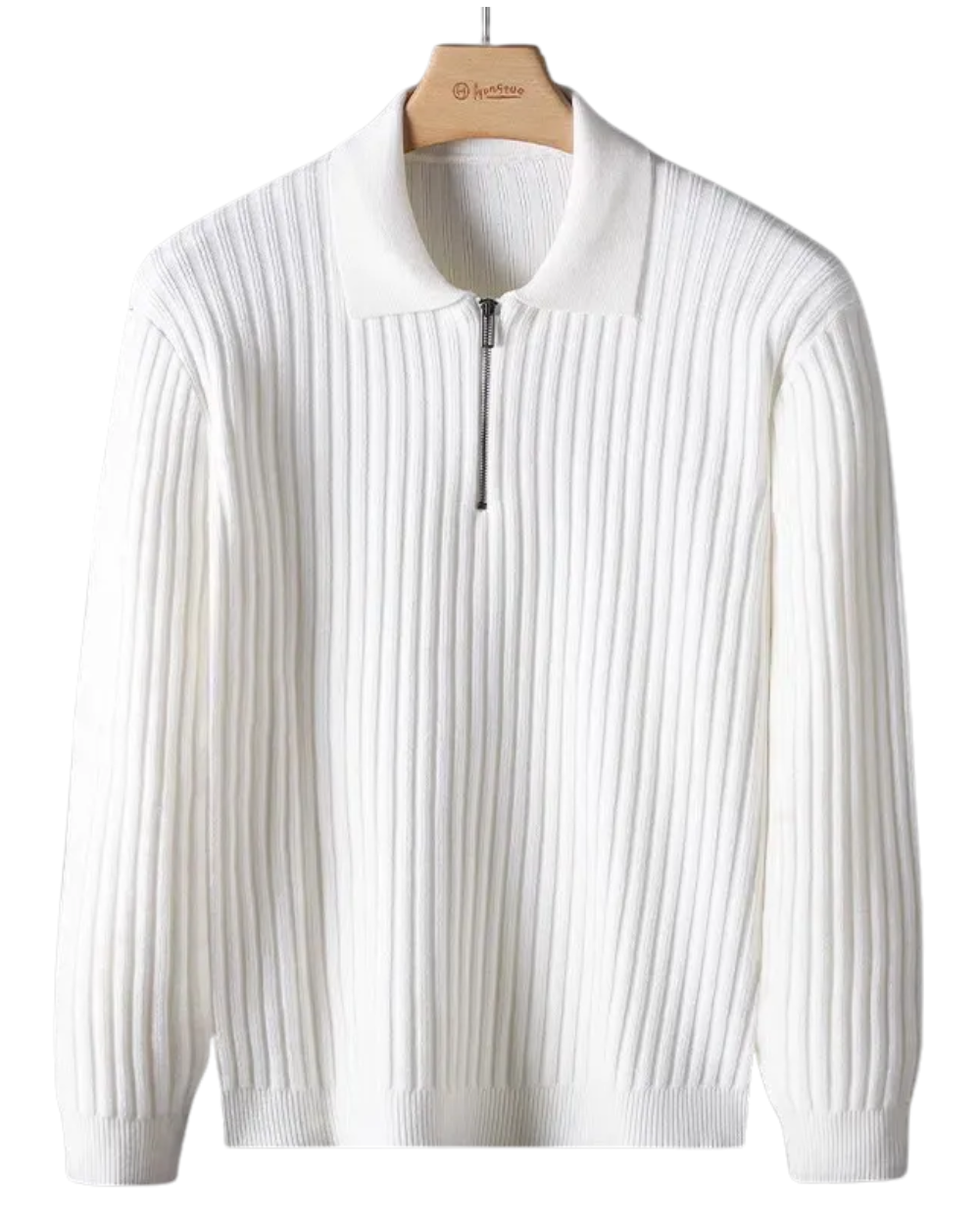 Nordic | Zip Sweater mit gestreiftem Muster für Herren