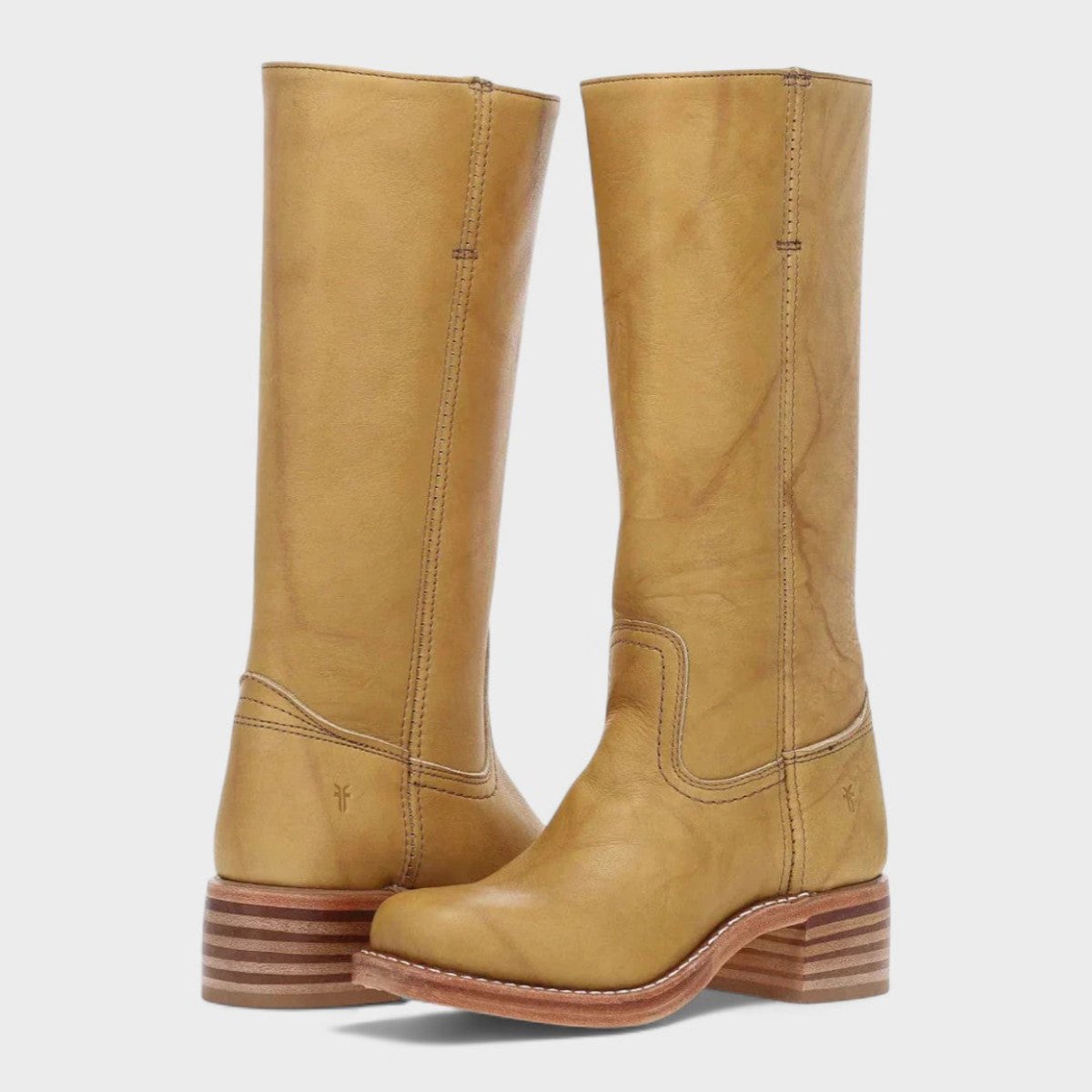 Emma | Elegante Western kniehohen Lederstiefeln