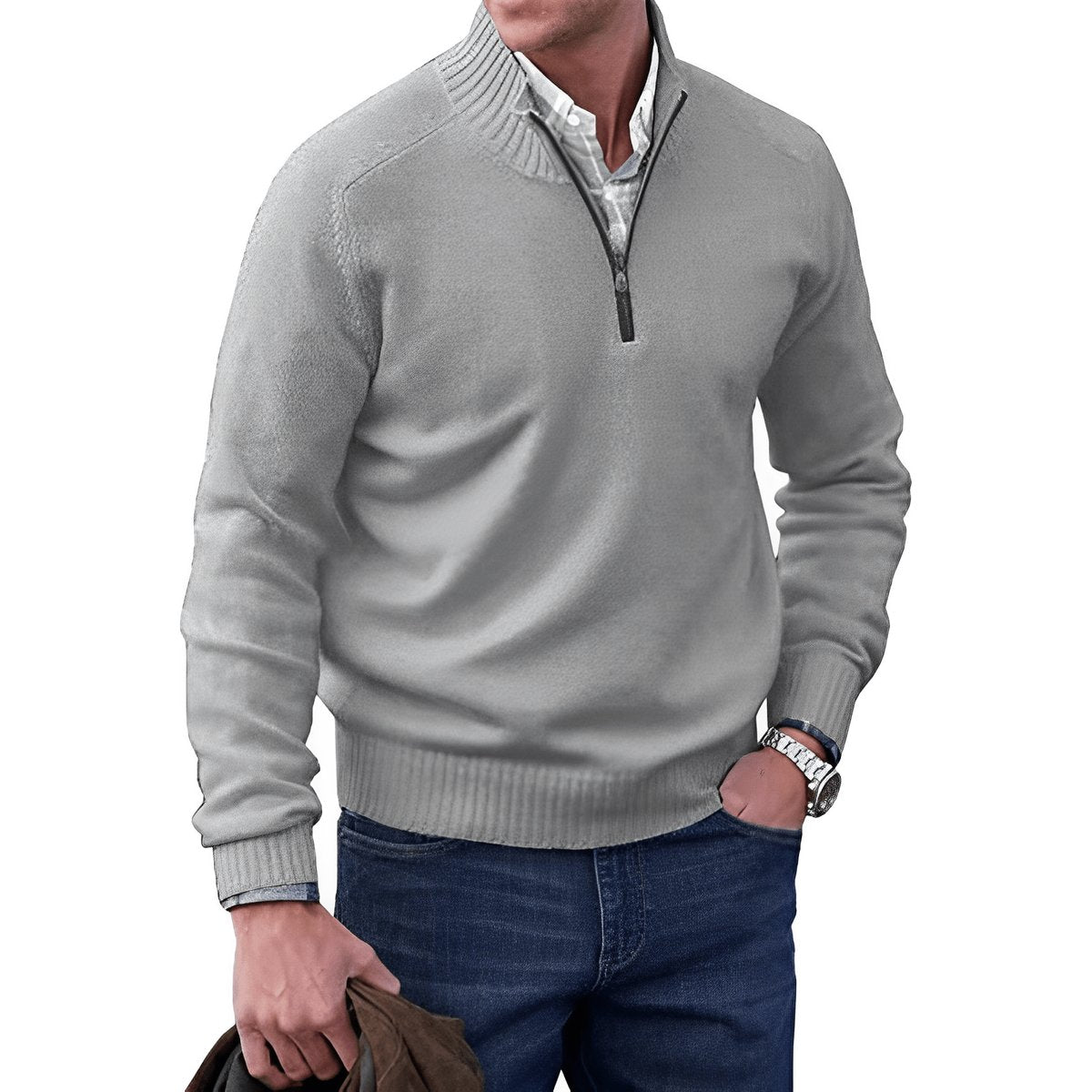 Jonas | Bequemer und stilvoller Herren Strickpullover