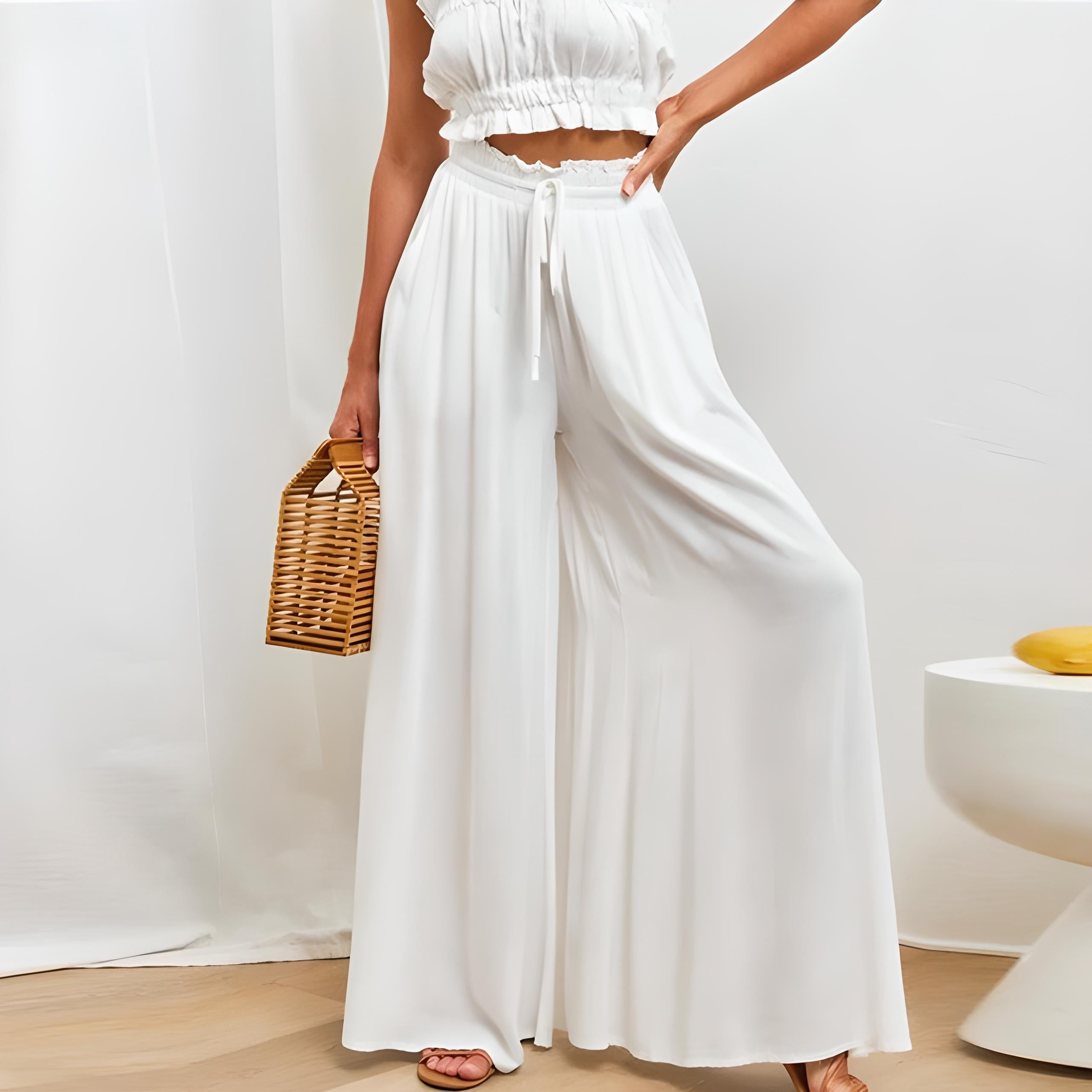 Emily | Elegante und bequeme Weitbein Hose