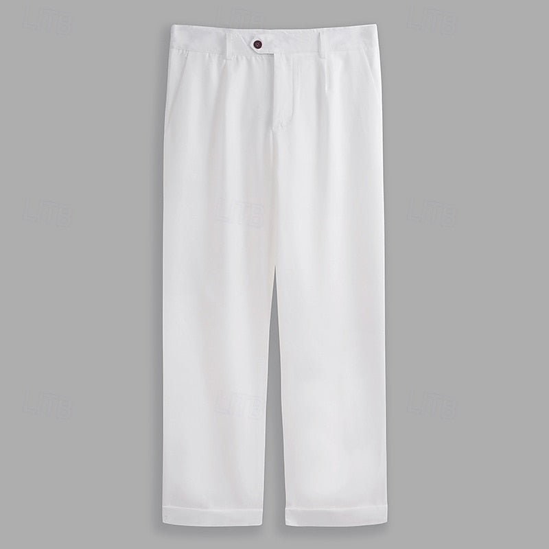 Reid | Tailored Straight-Leg Dress Pants for Men