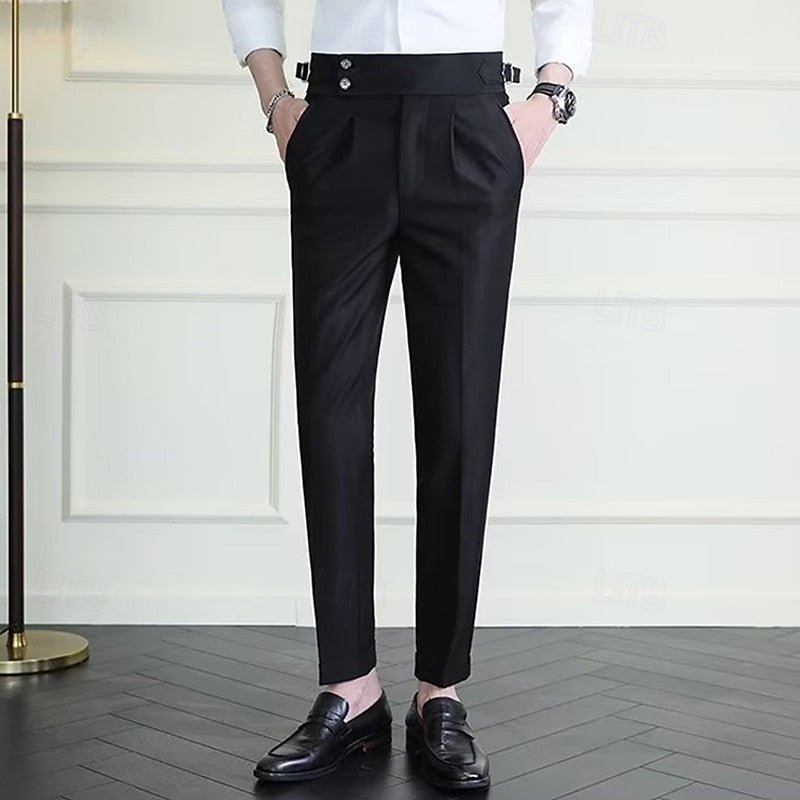 Quentin | Tailored Straight-Leg Trousers for Men