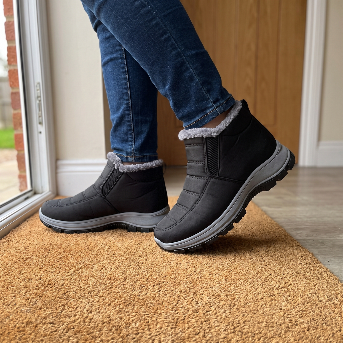 Kuschelige | Winter Walking Boots – Wasserfest mit Fleecefutter für Damen