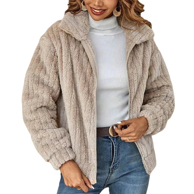 Sandra | Stilvolle und bequeme kurze Stric Strickjacke
