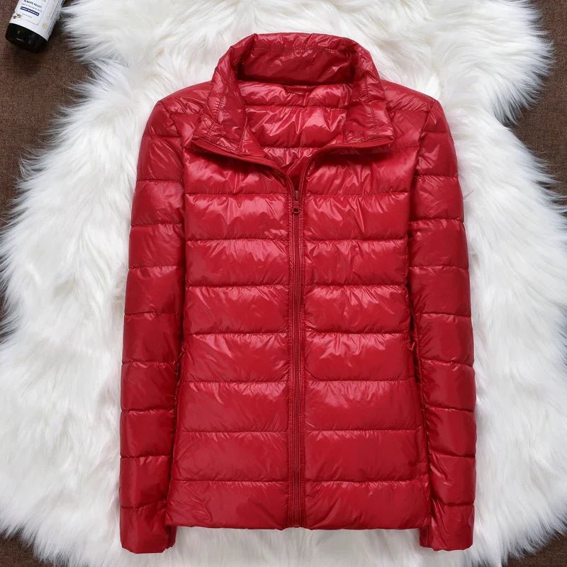 Kathrin | Ultralight Daunenjacke für Reisen und Alltag