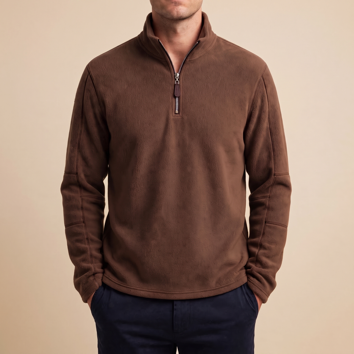 Hollingworth | Warm Quarter Zip – Bequeme, vielseitige Schicht für Männer