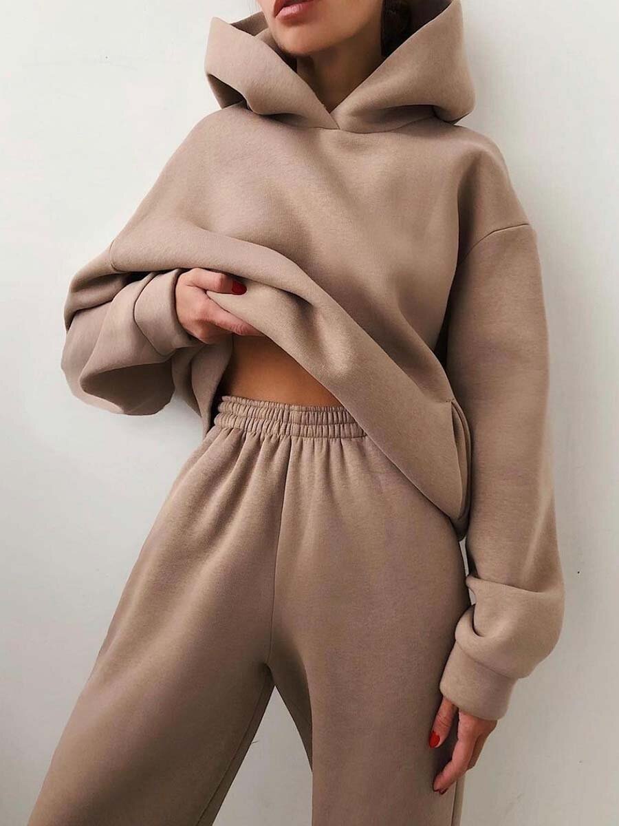 Drune | Jogginganzug – Bequemer Oversized Hoodie mit Sweatpants