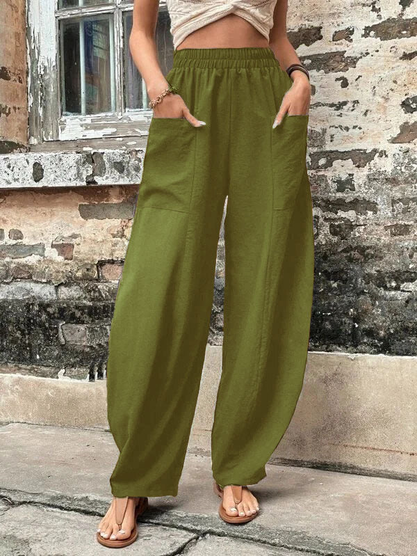 Johanna | Elegante und bequeme Weitbein Palazzohose